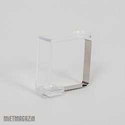 Tischklammer transparent