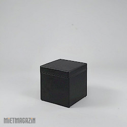 Loungehocker "Cube schwarz"