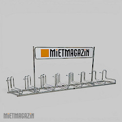 Fahrradständer mit Werbeträger
