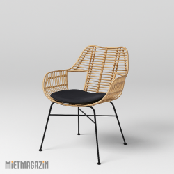 Loungestuhl "Palm" mit Armlehnen