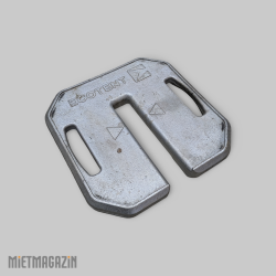 Fußgewicht "Bodenplatte"