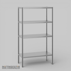 Edelstahlregal "100"