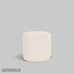 Loungehocker "Pouf cremeweiß"